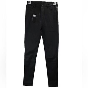 Apperloth A | Juniors Faux Leather Stretch Pants - Size XL